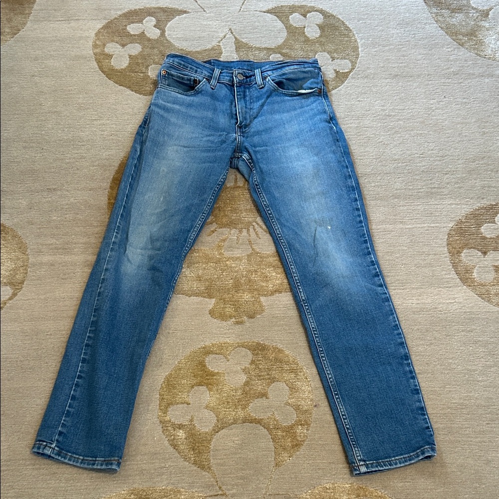 Men's Levi's Classic Straight Blue Jeans
